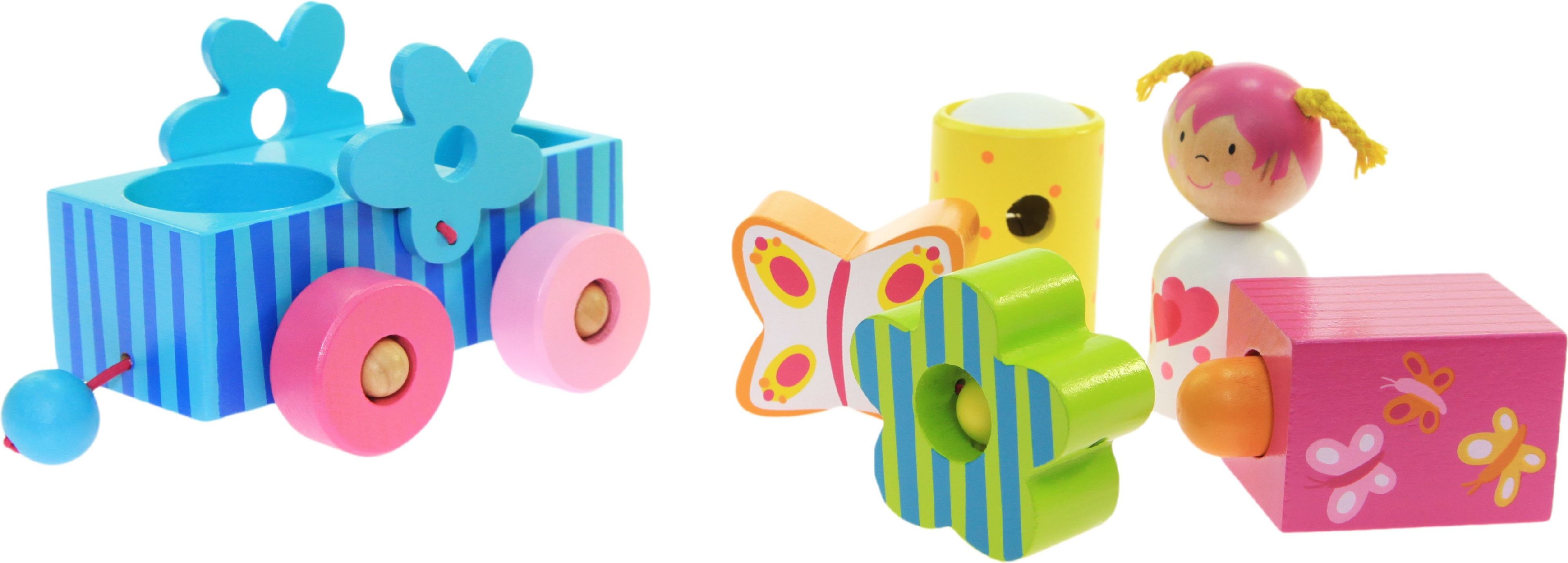 Деревянный паровозик goki Пунта Susibelle (55949) фото 2