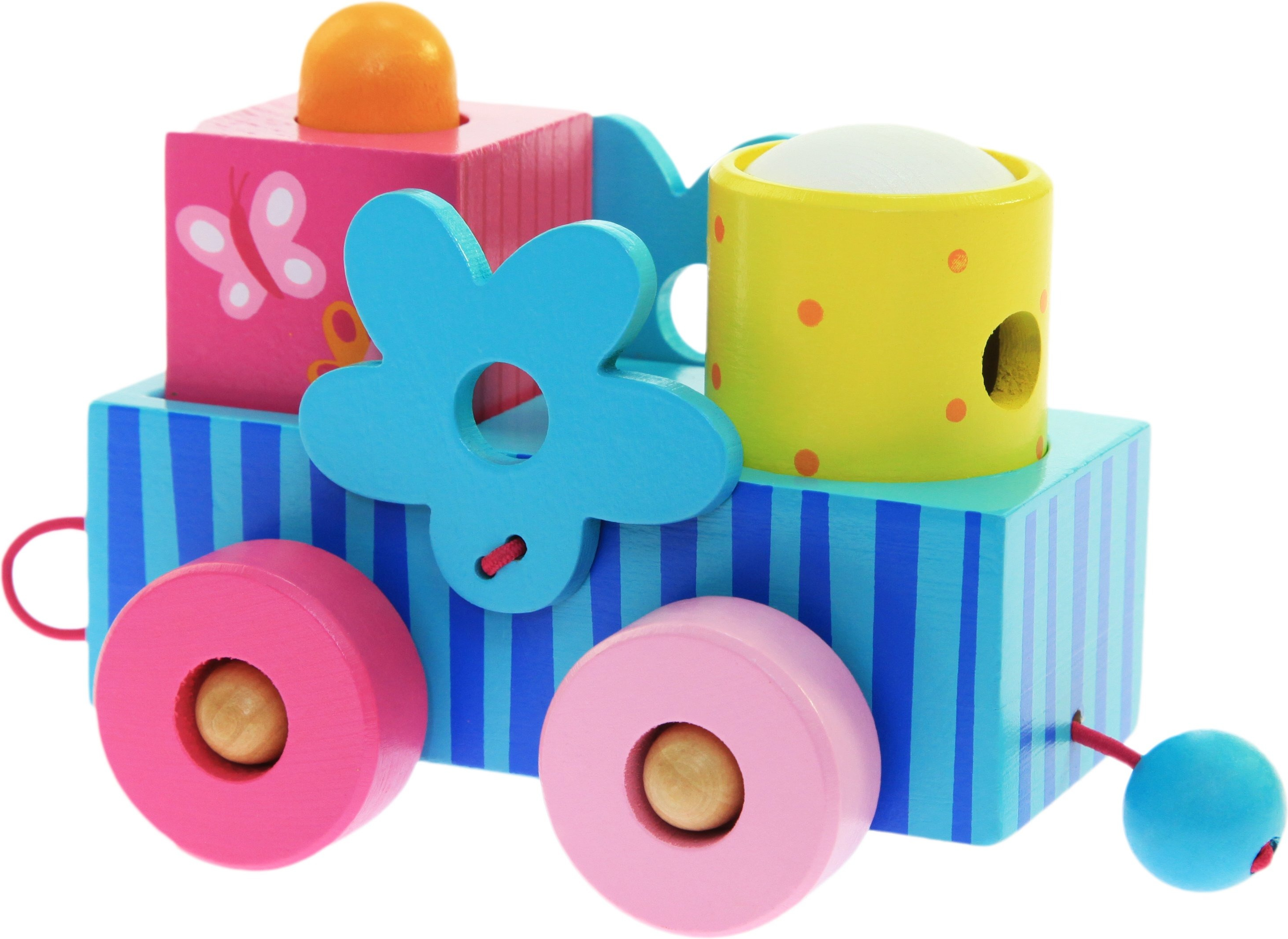 Деревянный паровозик goki Пунта Susibelle (55949) фото 5