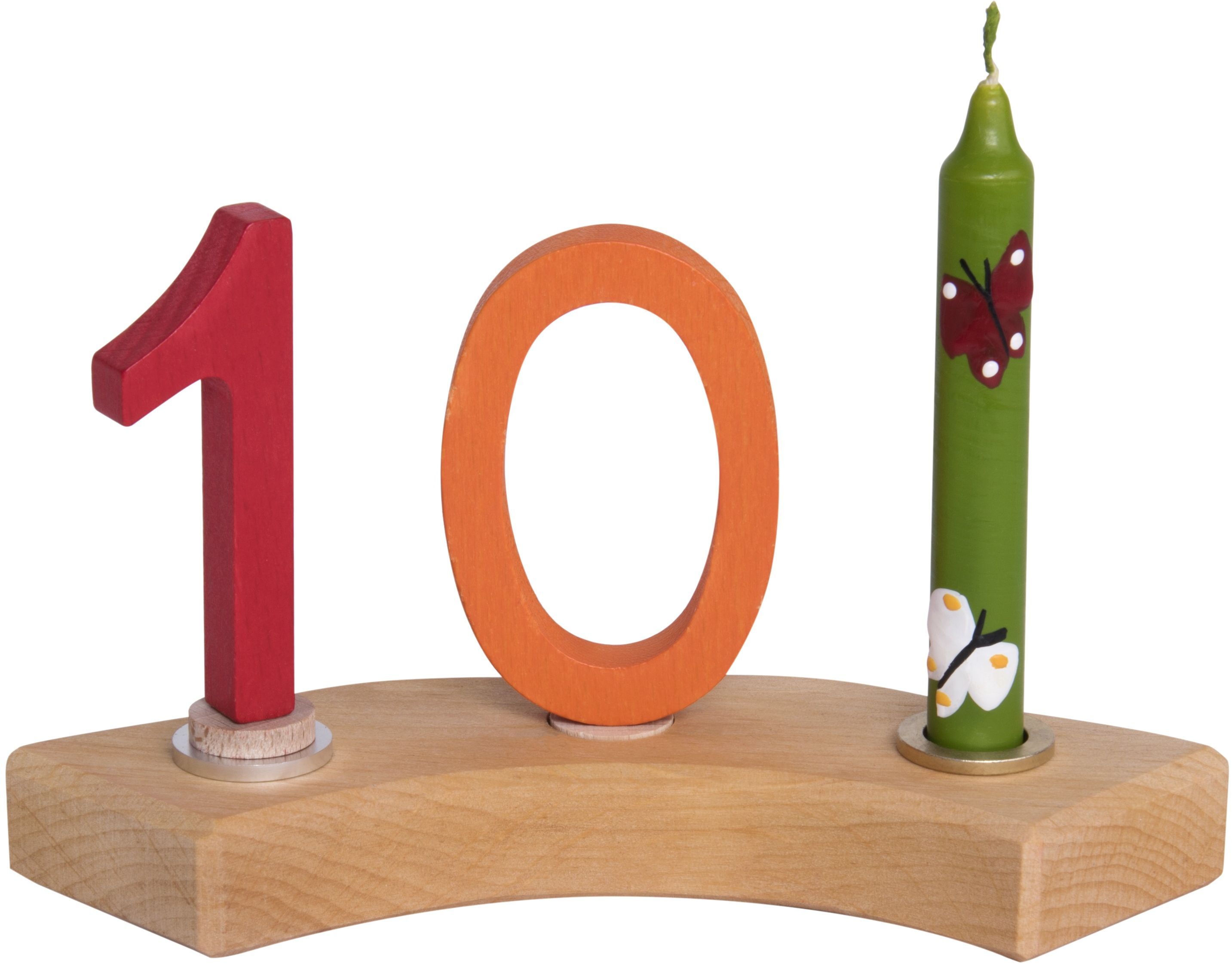 Аксесуар для свічника Nic Цифра 0 (NIC522970)фото3