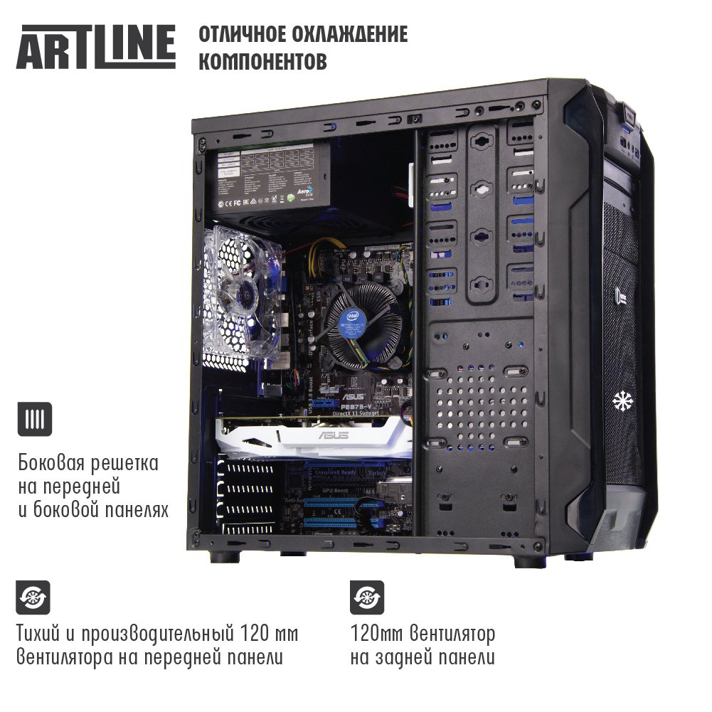 Системный блок ARTLINE Gaming X65 v10 (X65v10) фото 3
