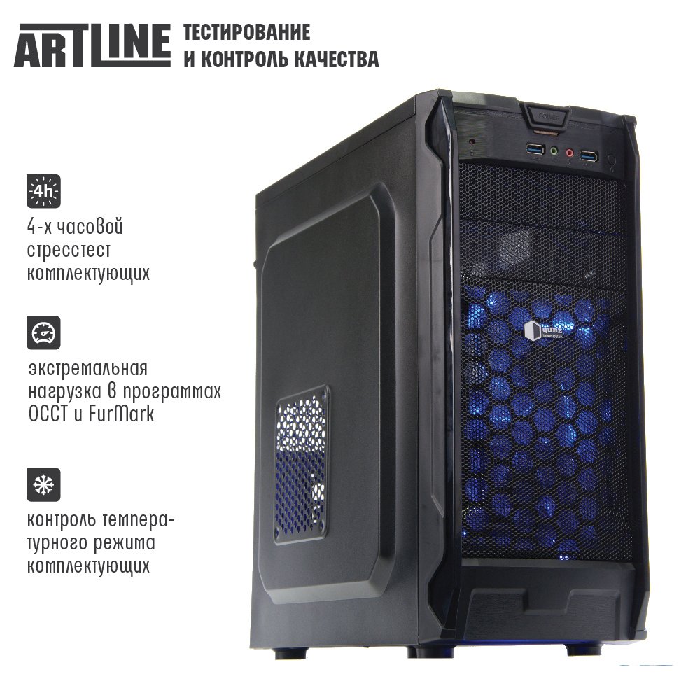 Системный блок ARTLINE Gaming X65 v10 (X65v10) фото 6