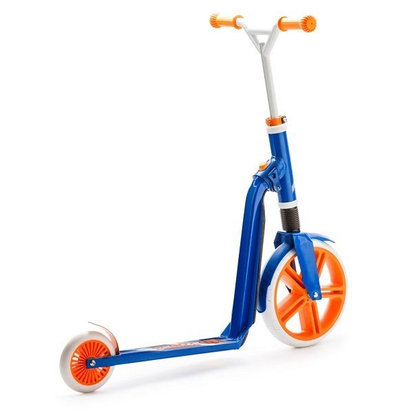 Самокат Scoot&Ride HIGHWAYGANGSTER белый/синий/оранжевый (SR-216265-WHITE-BLUE-ORANGE)фото3