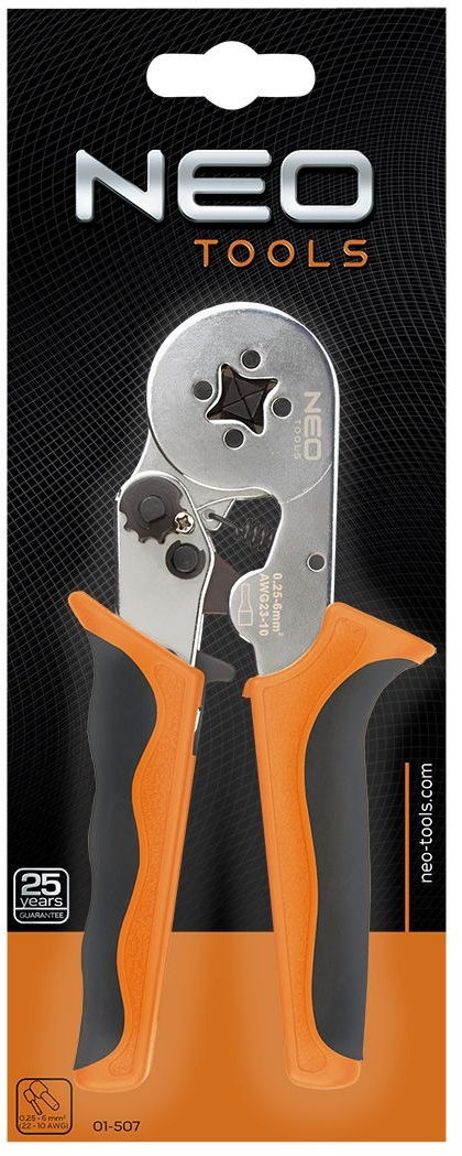 Клещи для обжима втулочных наконечников Neo Tools (01-507) фото 7