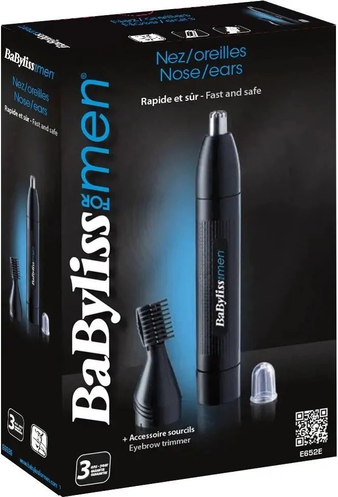 Тример для носа та вух Babyliss E652Eфото5