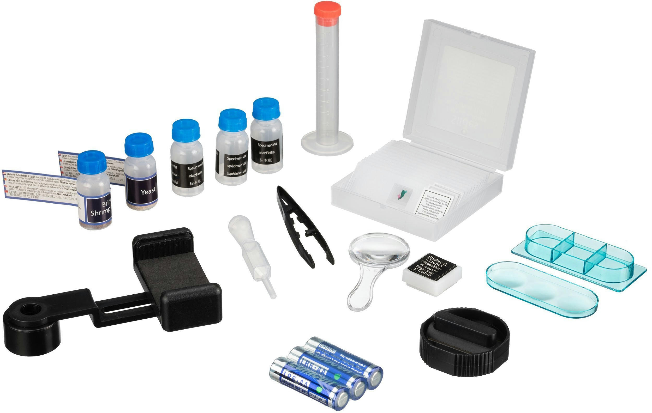 Мікроскоп Bresser Junior 40x-640x Blue (8851300WXH000)фото