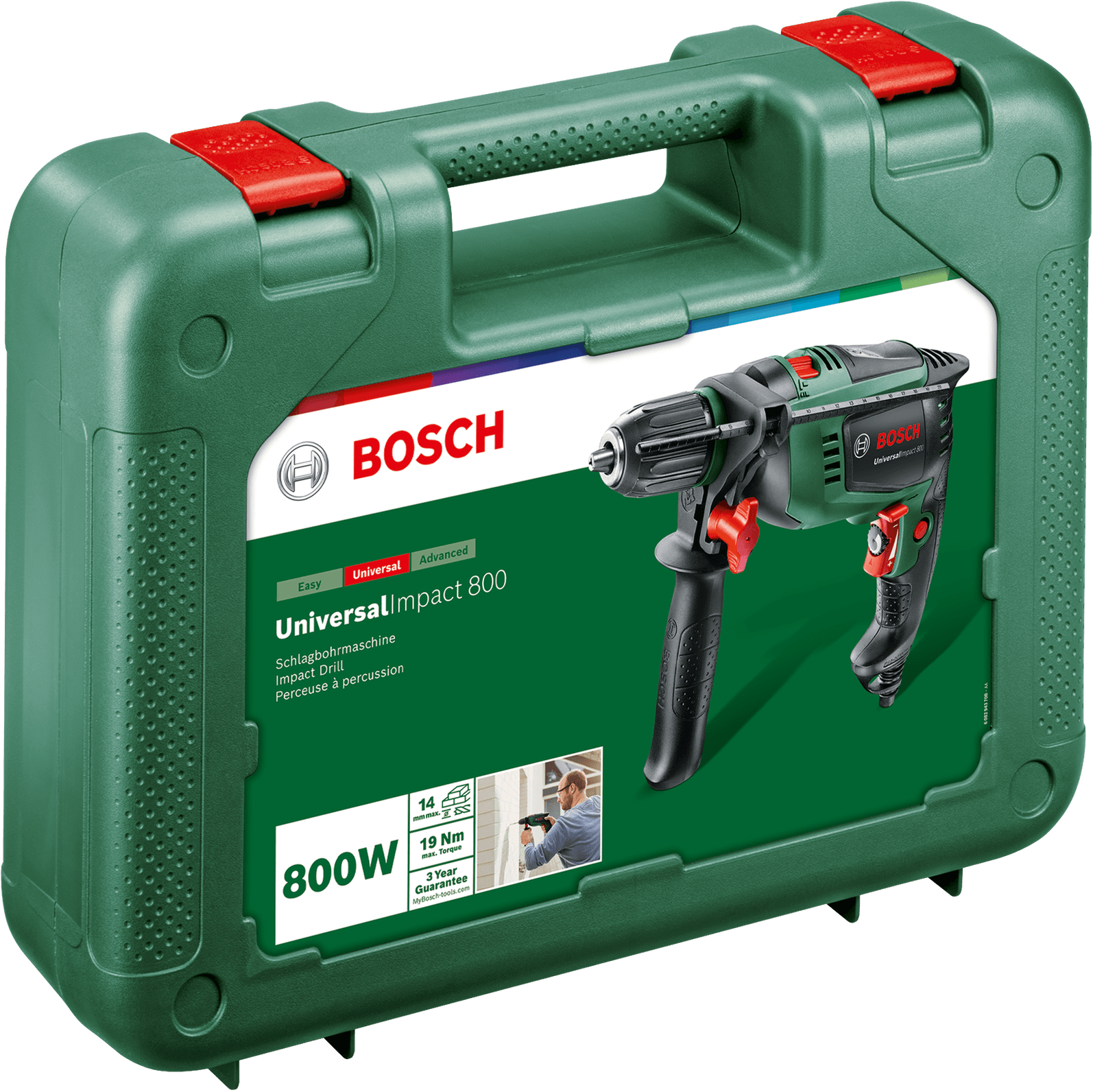 Дриль ударний Bosch UniversalImpact 800 (0.603.131.120) фото 3