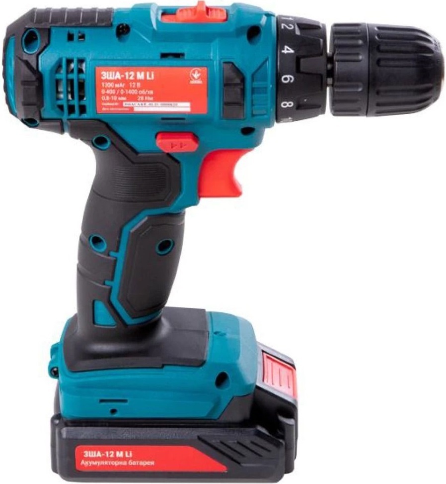 Аккумуляторный шуруповерт Зенит ЗША-12 М Li (841747) фото 3