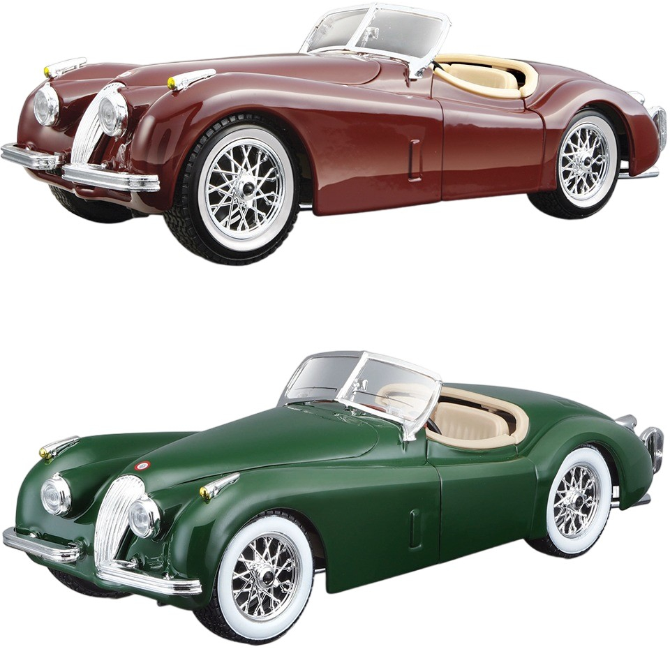 Автомодель Bburago Jaguar XK 120 (1951) (1:24), (18-22018)фото9