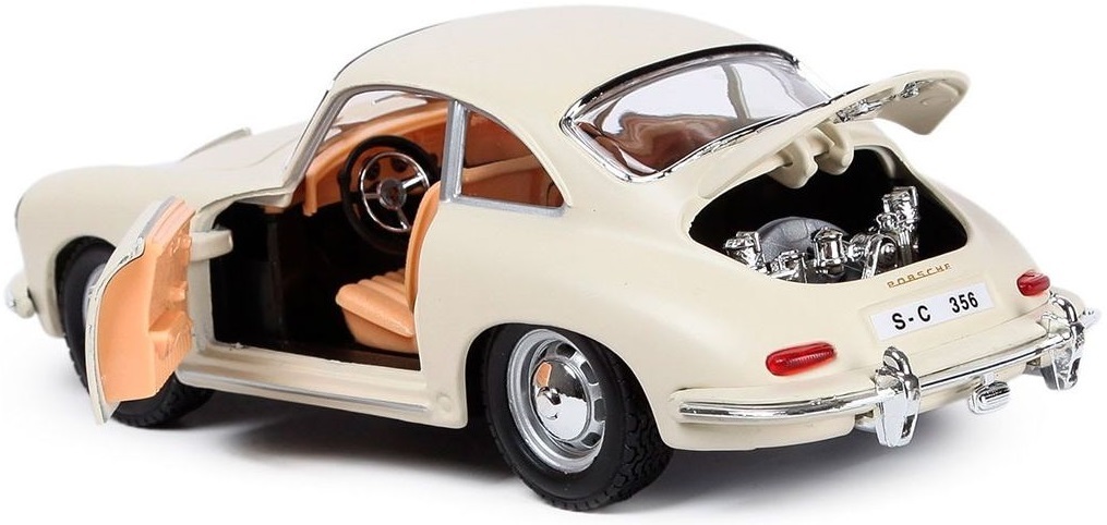 Автомодель Bburago 1:24 Porsche 356B 1961 в асс. (18-22079) фото 3