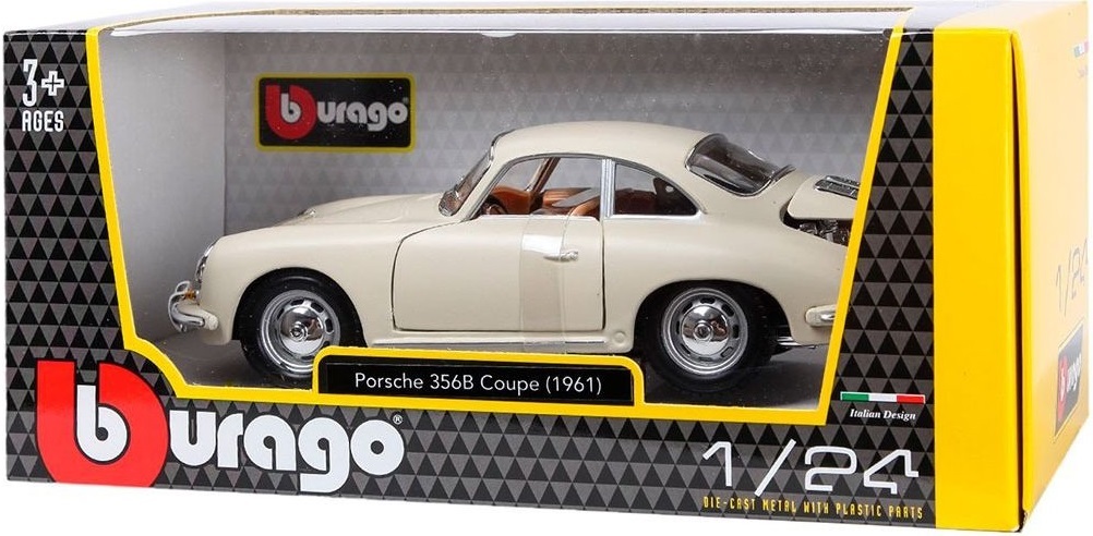 Автомодель Bburago 1:24 Porsche 356B 1961 в асс. (18-22079) фото 11