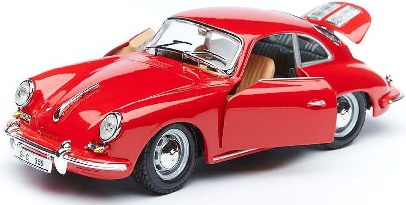 Автомодель Bburago 1:24 Porsche 356B 1961 в асс. (18-22079) фото 5