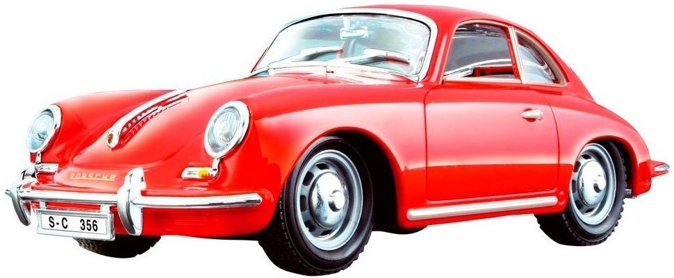 Автомодель Bburago 1:24 Porsche 356B 1961 в асс. (18-22079) фото 4