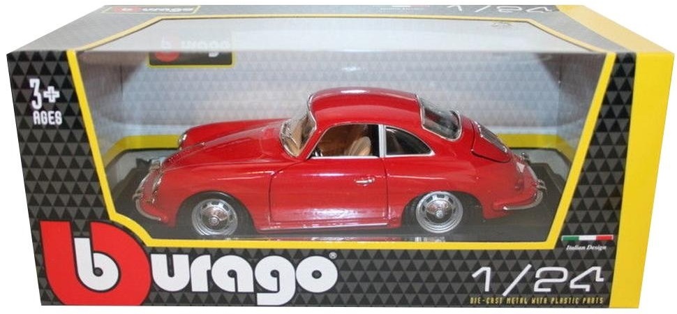 Автомодель Bburago 1:24 Porsche 356B 1961 в асс. (18-22079) фото 12