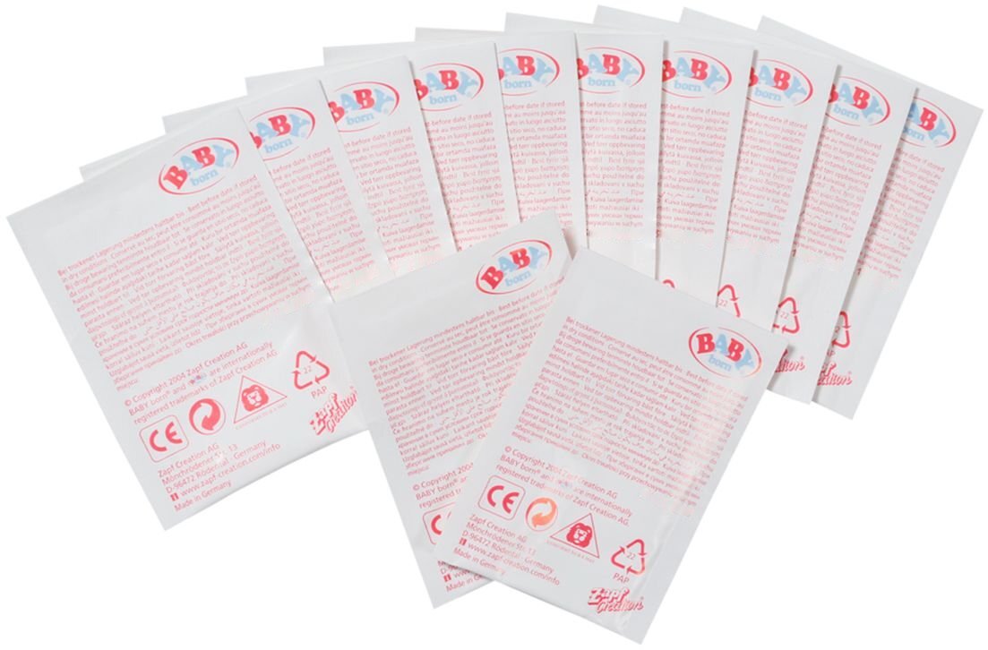 Каша Zapf для ляльки Baby Born 12 пакетиків (105627)фото3