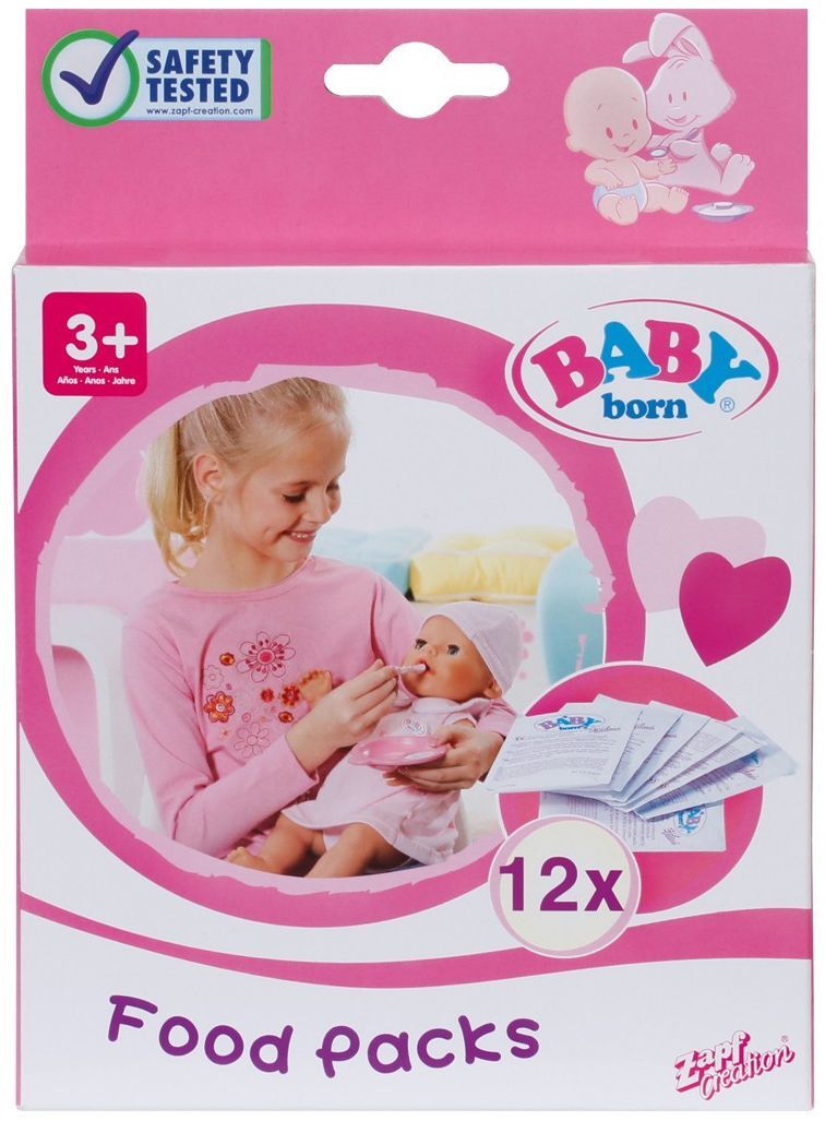 Каша Zapf для ляльки Baby Born 12 пакетиків (105627)фото2