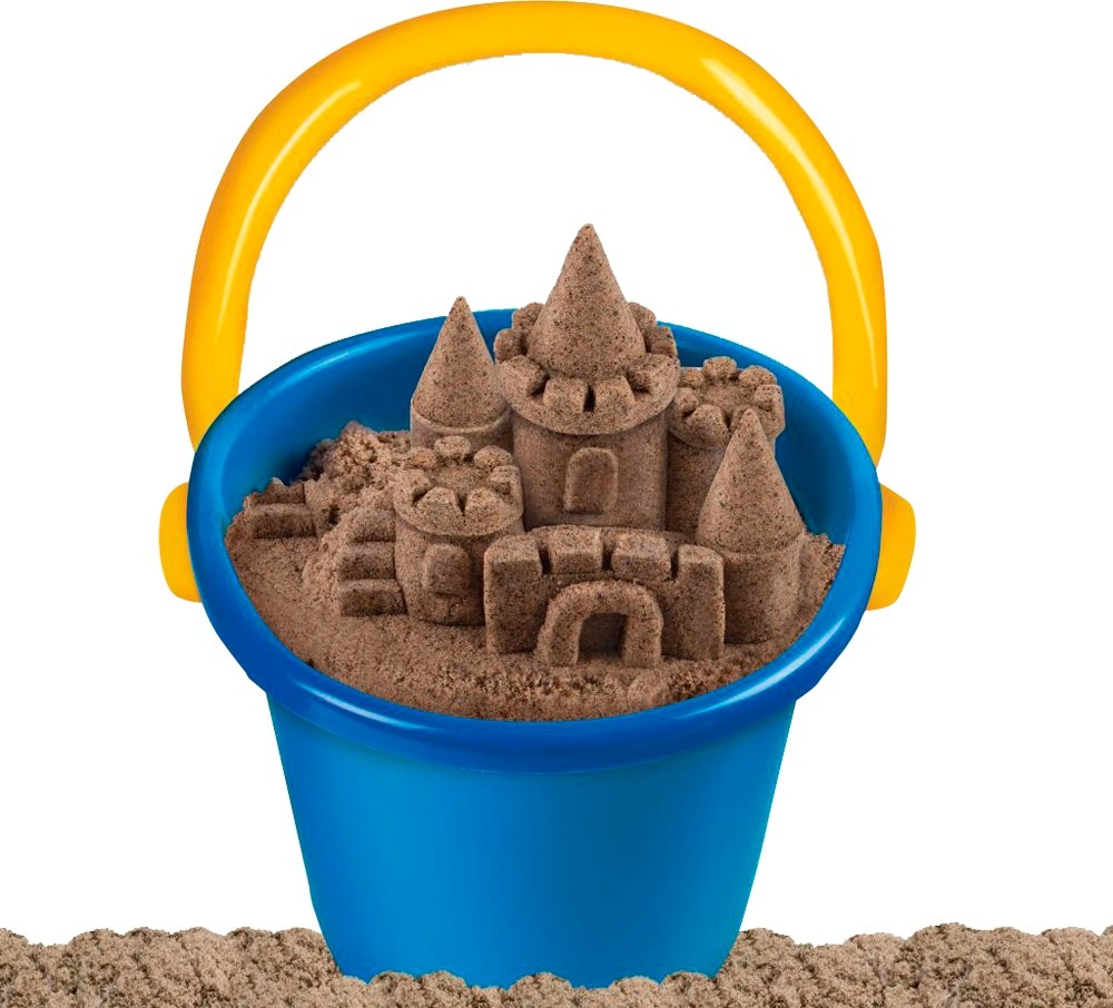 Пісок для творчості Kinetic Sand Beach натуральний колір 1360 г (71435)фото2