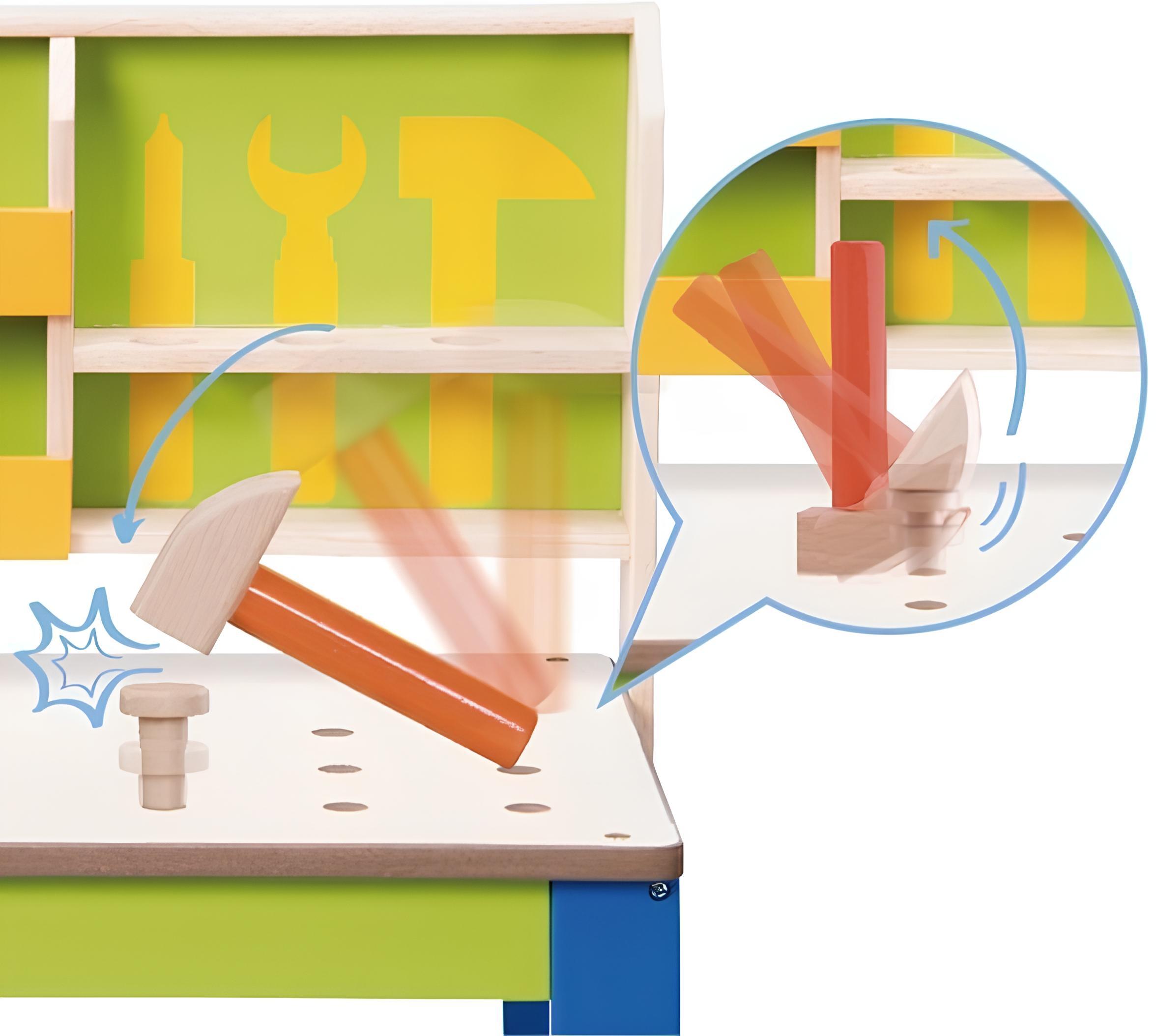 Игровой набор Wonderworld Стол плотника (WW-4560) фото 6