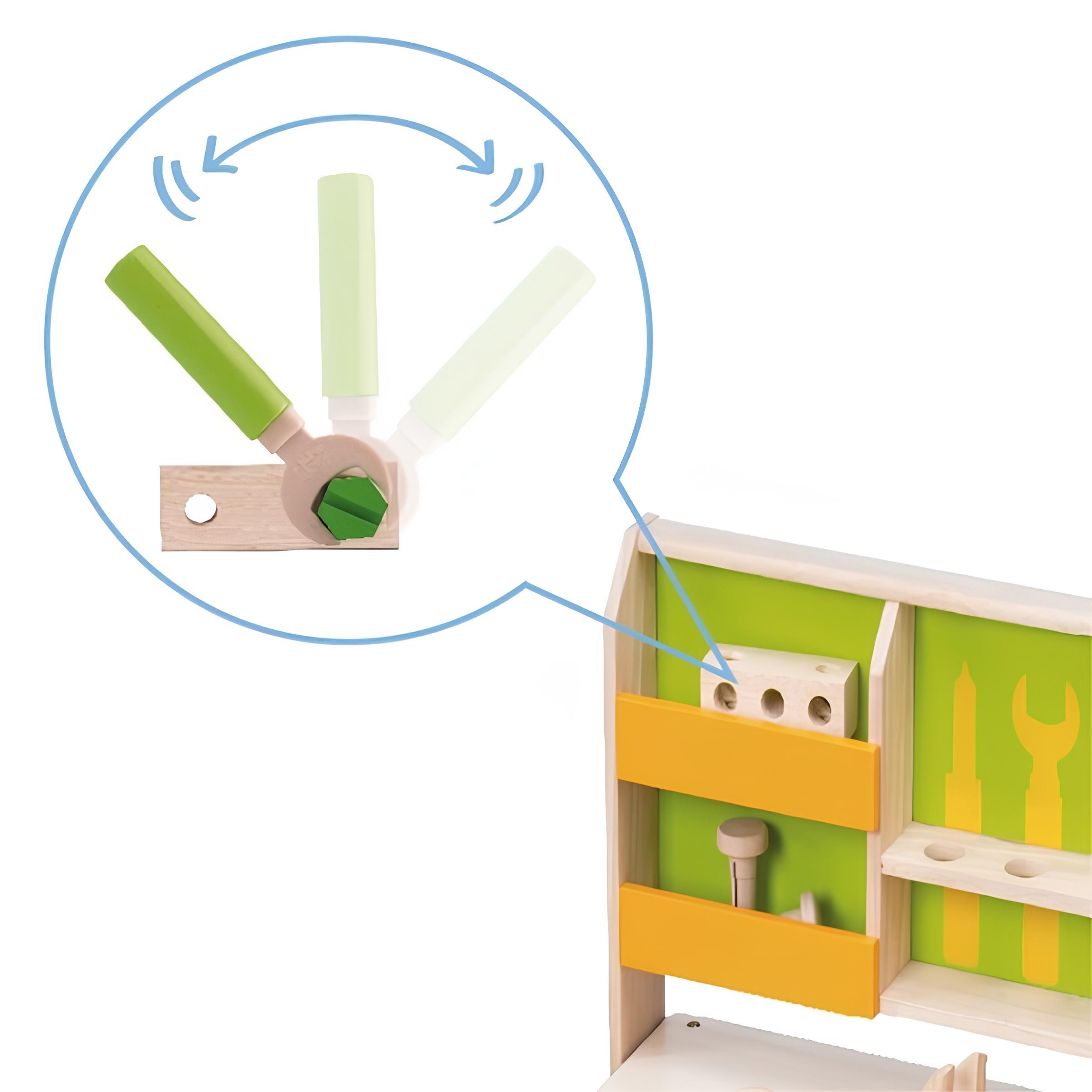 Игровой набор Wonderworld Стол плотника (WW-4560) фото 7