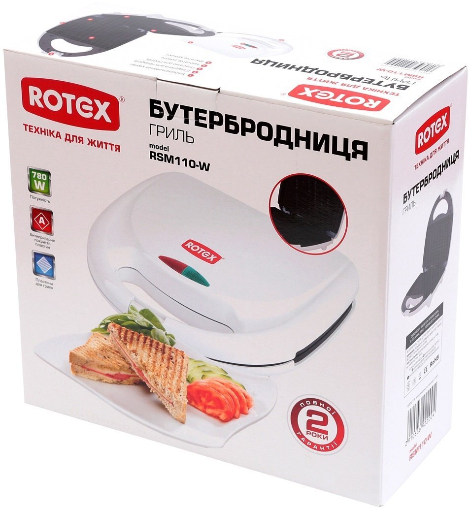 Бутербродница Rotex RSM110-W фото