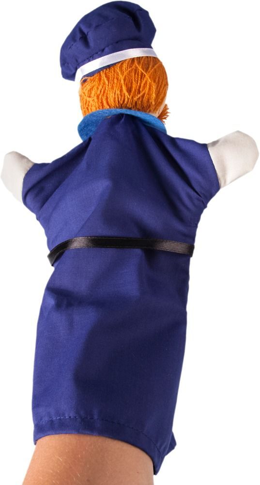 Лялька-рукавичка goki Поліцейський (51646G)фото2