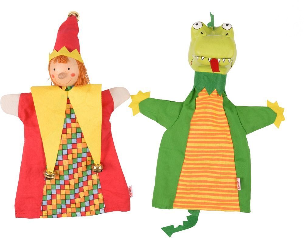 Лялька-рукавичка goki Блазень (51650G)фото4