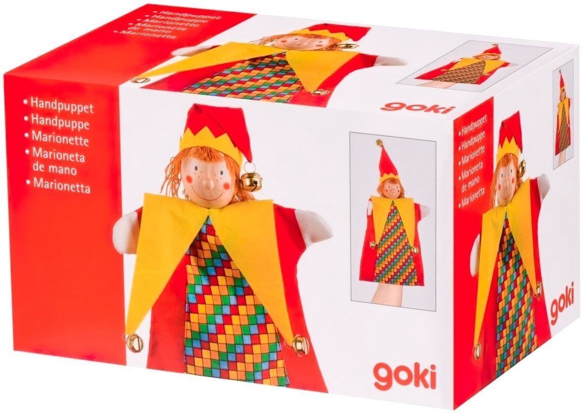 Лялька-рукавичка goki Блазень (51650G)фото3