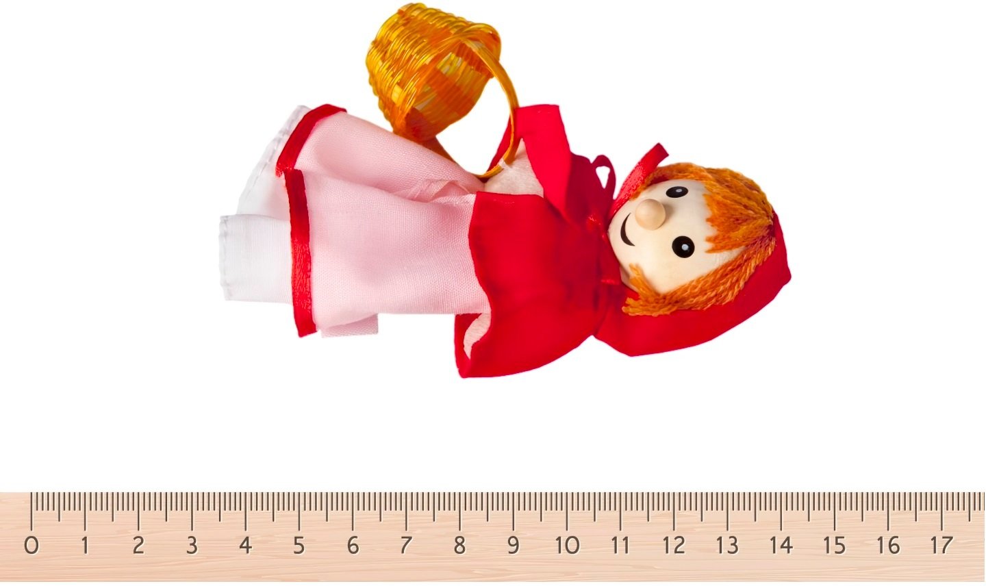 Набір ляльок goki для пальчикового театру Червона шапочка (51898G)фото4