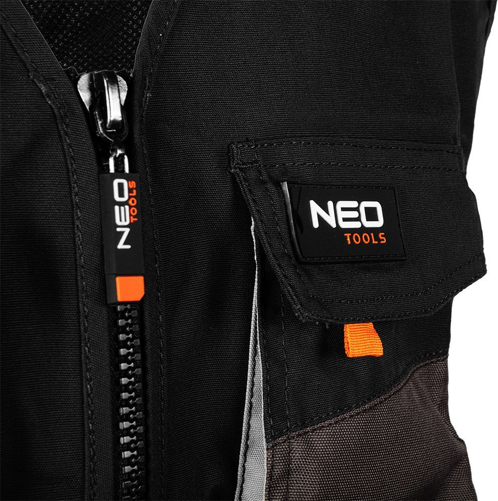 Жилет рабочий Neo Tools усиленный 35% хлопок 65% полиэстер 267 г/м2 M/50 (81-260-M) фото 6