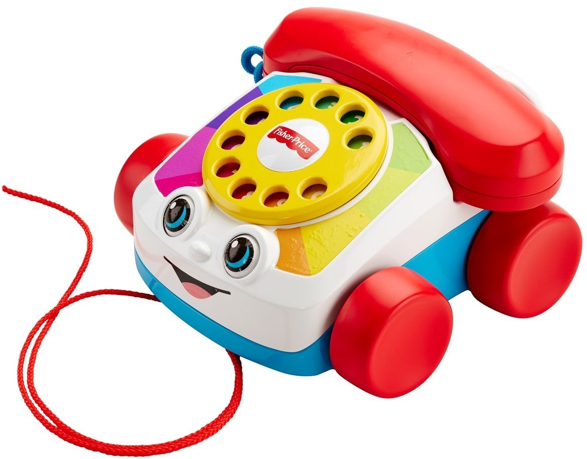Іграшка-каталка "Веселий телефон" Fisher-Price (FGW66)фото3