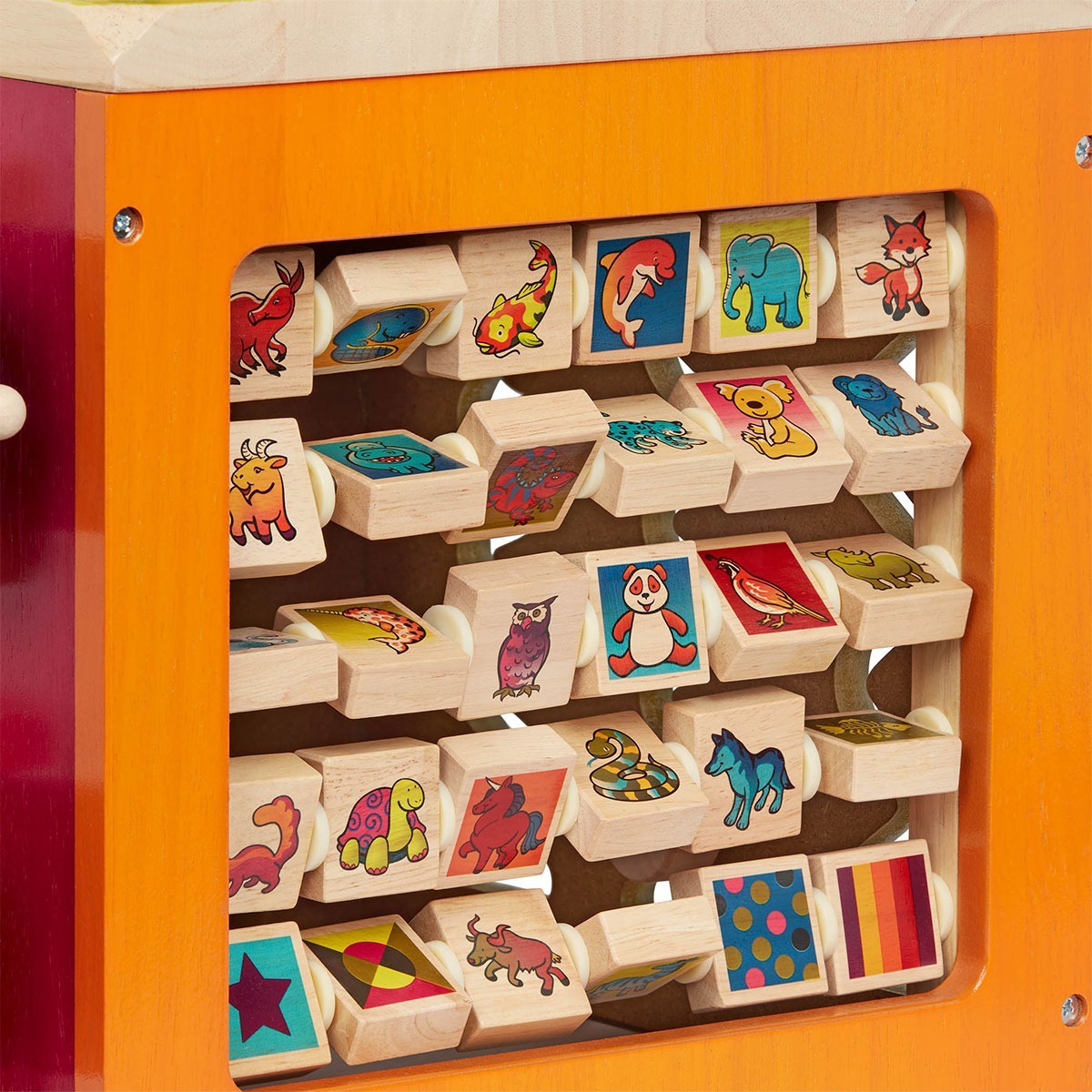 Развивающая деревянная игрушка Battat Зоо-куб (BX1004X) фото 4