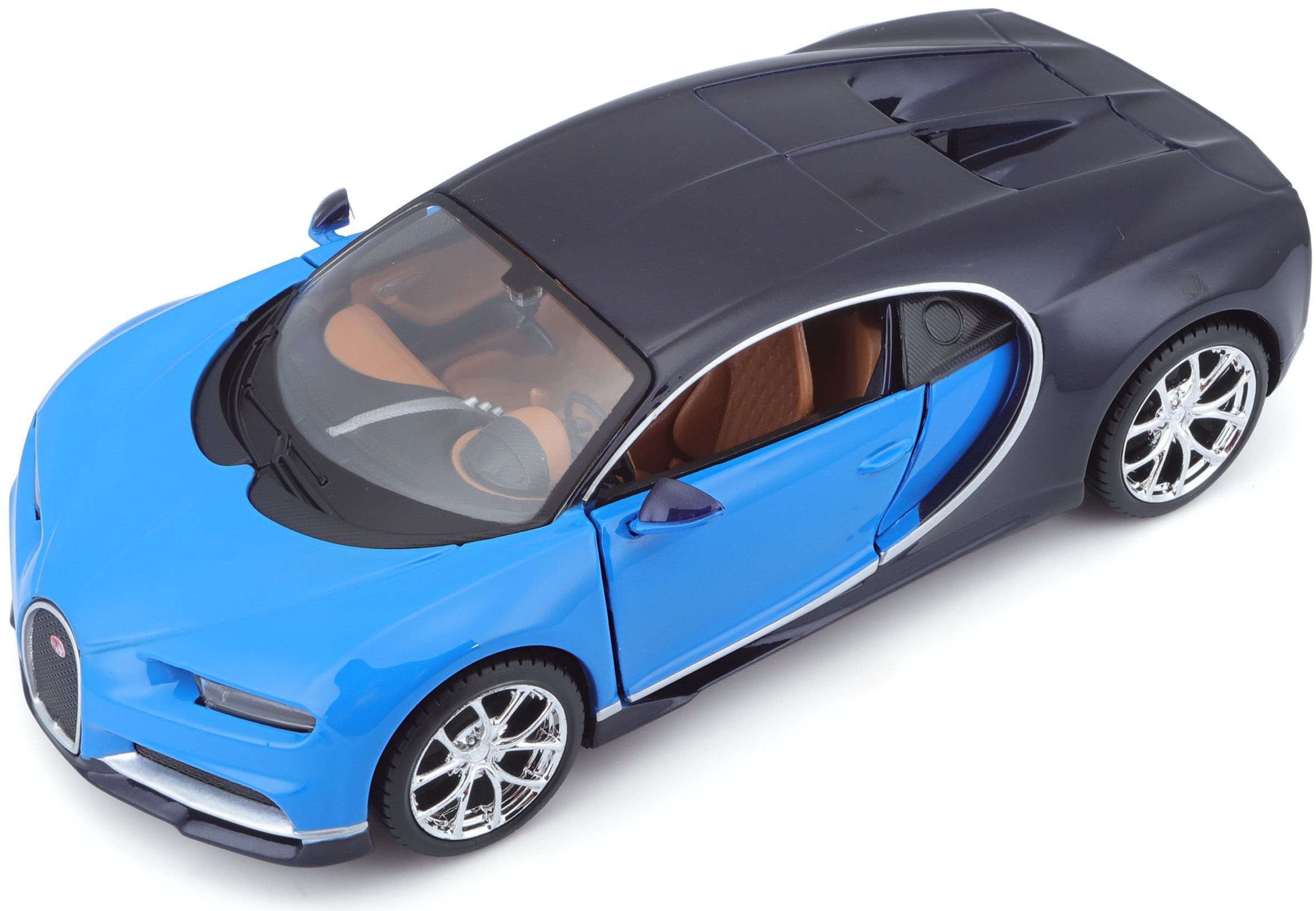 Автомодель MAISTO 1:24 Bugatti Chiron (31514 met. Blue)фото9
