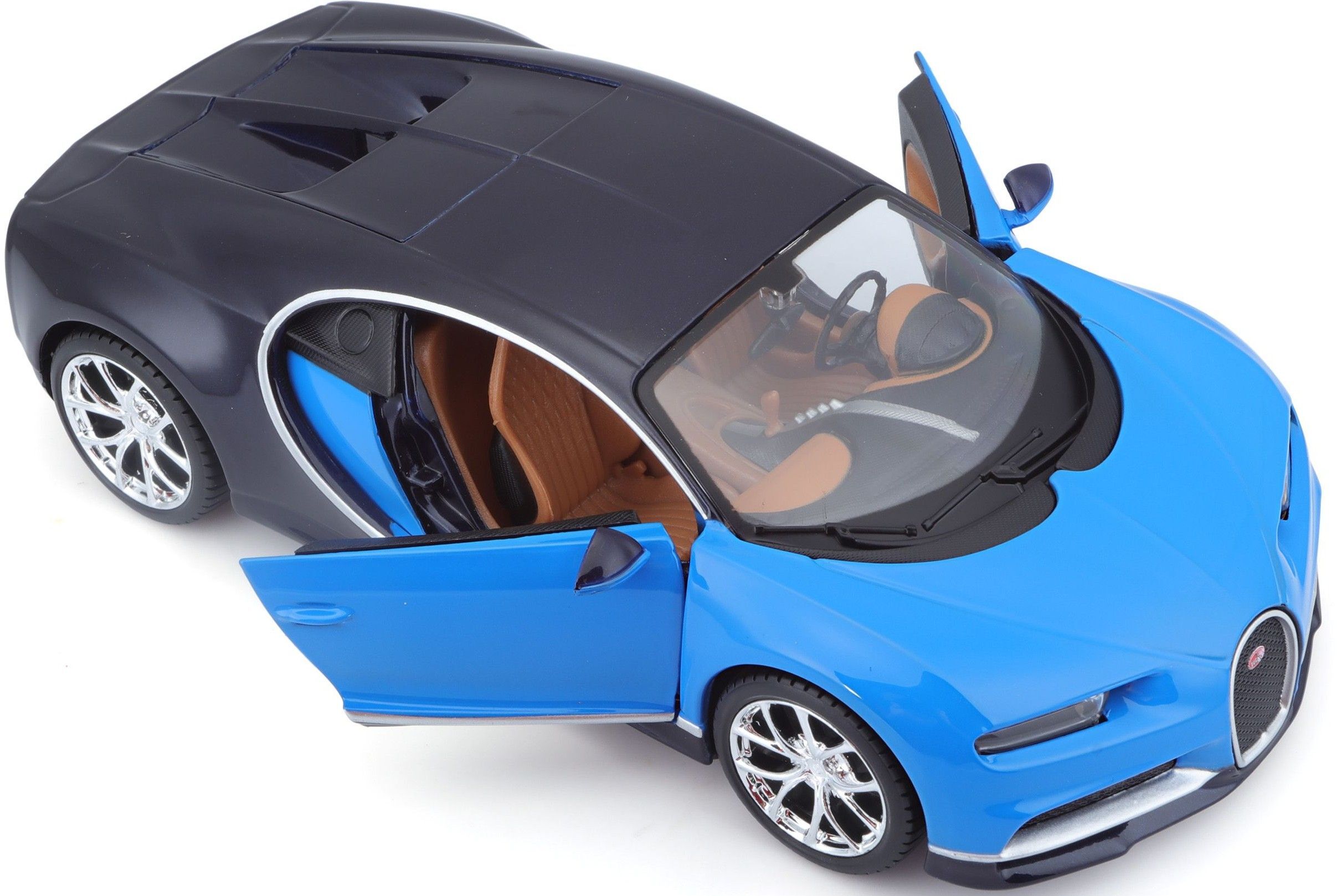 Автомодель MAISTO 1:24 Bugatti Chiron (31514 met. Blue)фото11