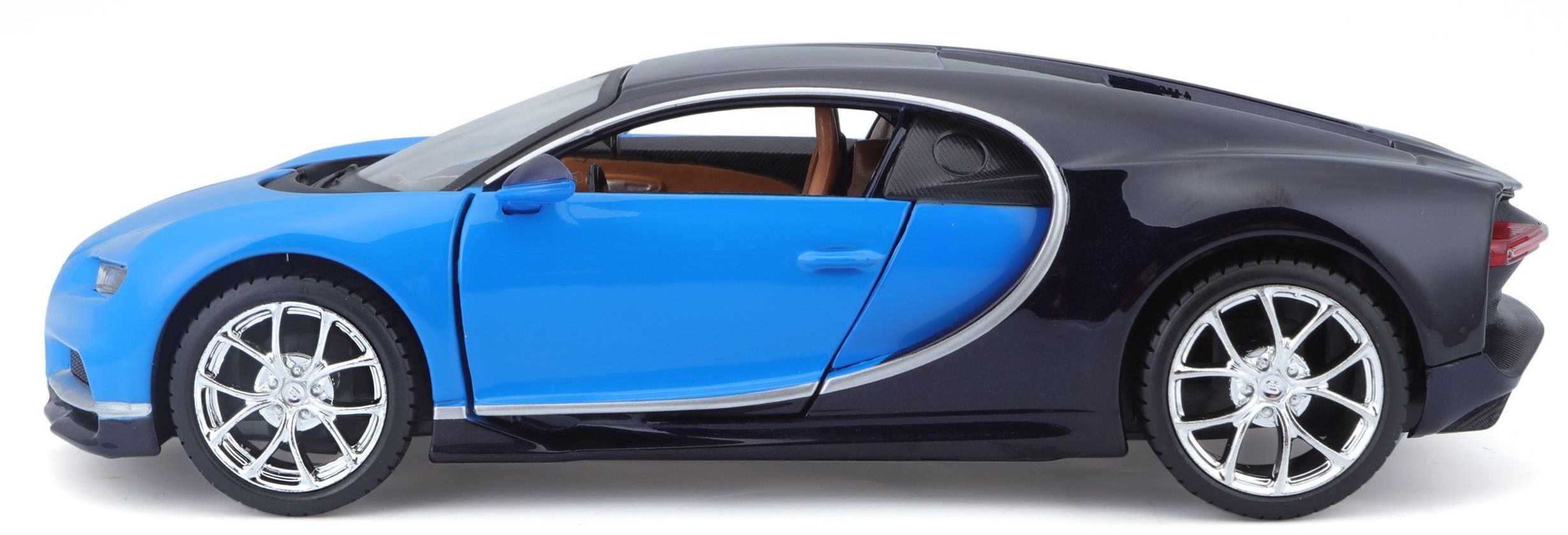 Автомодель MAISTO 1:24 Bugatti Chiron (31514 met. Blue)фото4