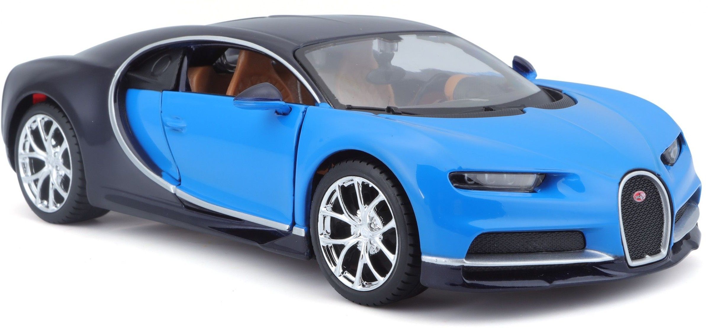 Автомодель MAISTO 1:24 Bugatti Chiron (31514 met. Blue)фото2