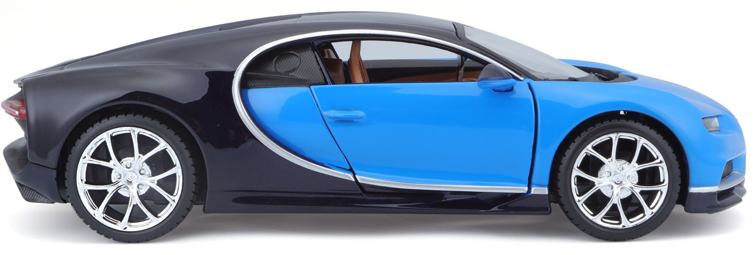 Автомодель MAISTO 1:24 Bugatti Chiron (31514 met. Blue)фото3