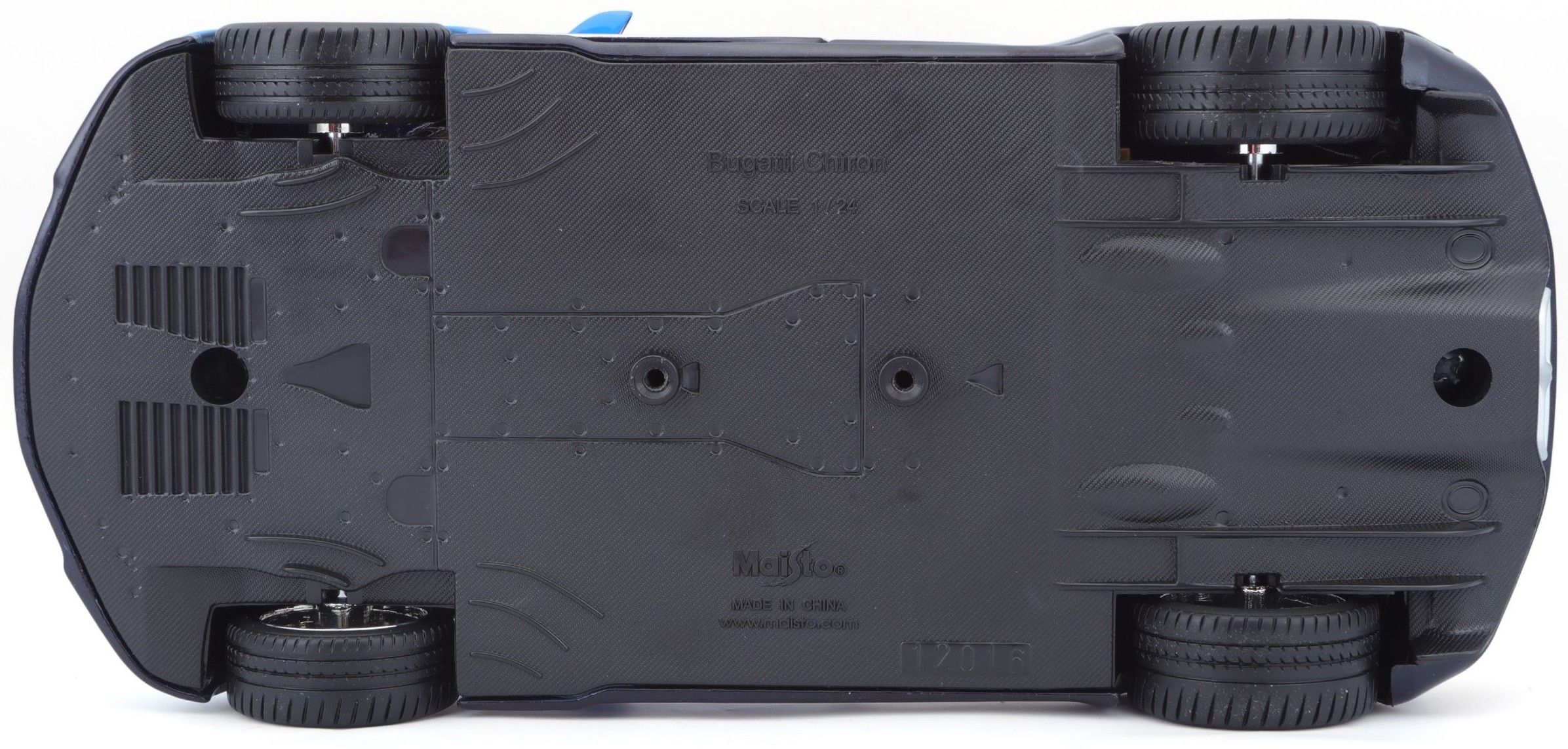 Автомодель MAISTO 1:24 Bugatti Chiron (31514 met. Blue)фото8