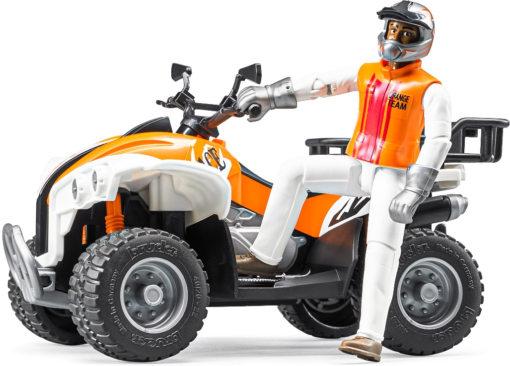 Квадроцикл BRUDER + фигурка водителя (63000) фото 2
