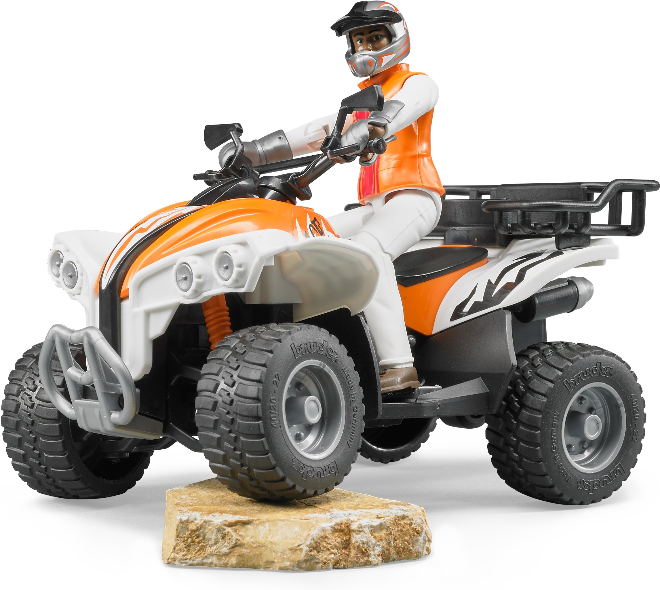 Квадроцикл BRUDER + фигурка водителя (63000) фото 4