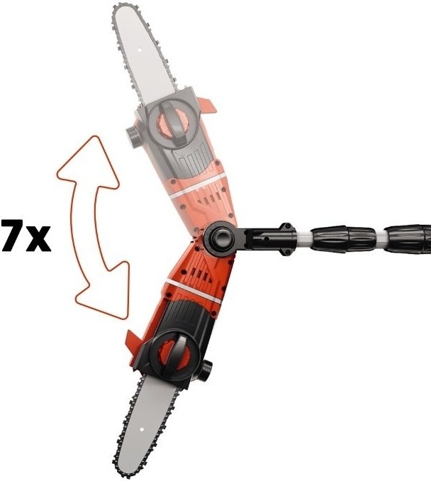 Висоторіз ланцюговий акумуляторний Einhell X-Change GE-LC 18 LI T Solo без АКБ та ЗП (3410810)фото