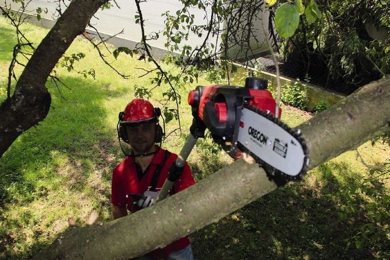 Висоторіз ланцюговий акумуляторний Einhell X-Change GE-LC 18 LI T Solo без АКБ та ЗП (3410810)фото