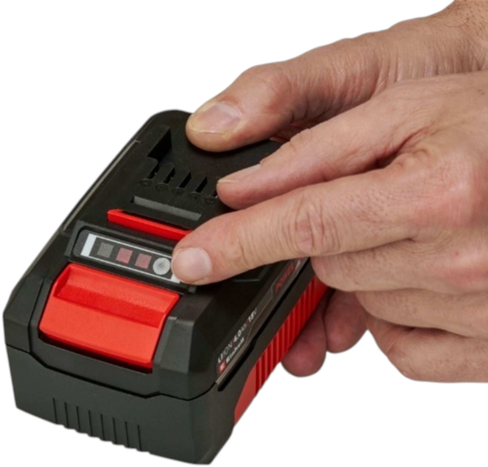 Аккумулятор + Зарядное устройство Einhell X-Change 18 В Li-Ion 4 Ач (4512042) фото 6