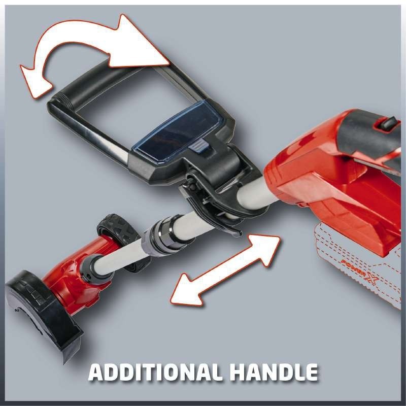 Очиститель швов плитки Einhell X-Change GE-CC 18 Li Solo без АКБ и ЗУ (3424050) фото 3