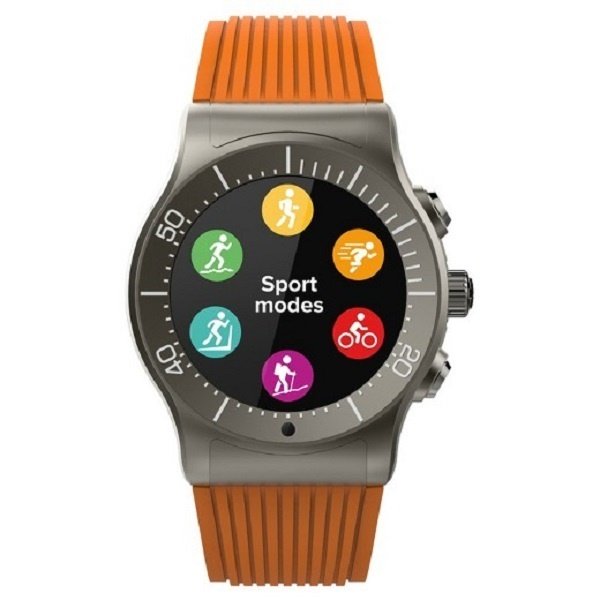 Смарт-часы MyKronoz ZeSport titanium/orange фото 2