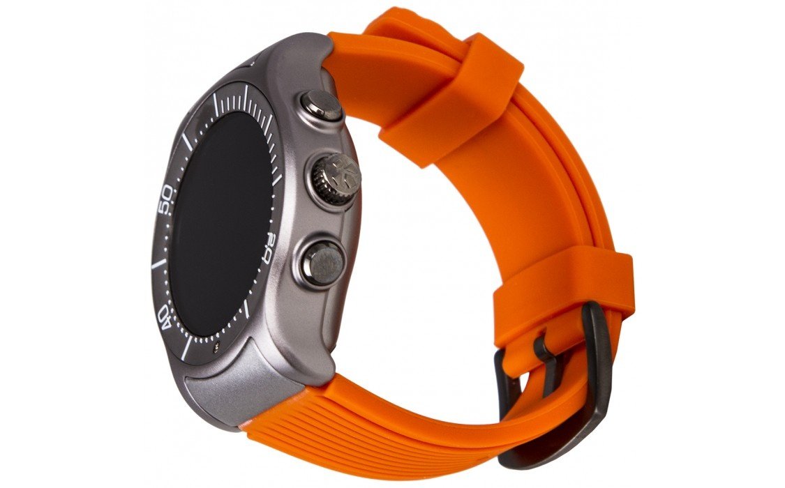 Смарт-часы MyKronoz ZeSport titanium/orange фото 5