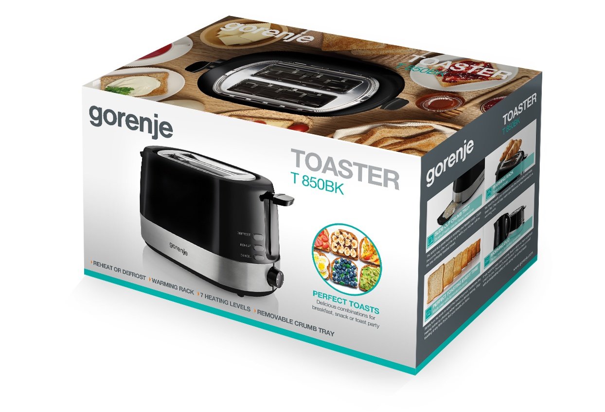 Тостер Gorenje T 850 BKфото