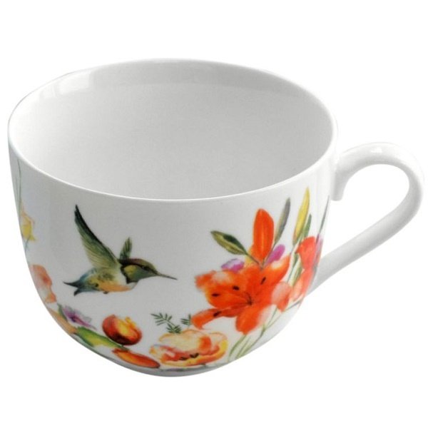 Чашка чайная с блюдцем Colibri 230 мл Krauff (21-244-036) фото 3