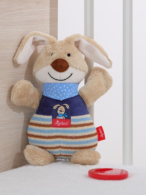 Мягкая музыкальная игрушка Sigikid Кролик 25 см (47894SK) фото 4