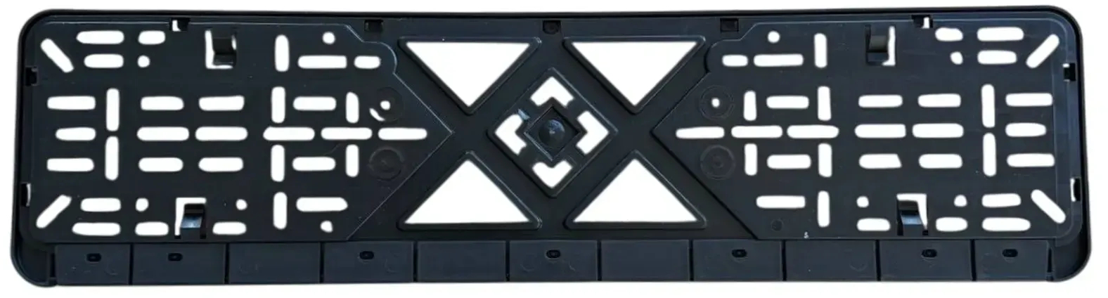 Рамка номерного знаку Poputchik пластикова з об'ємними літерами Ford 2шт (24-004)фото