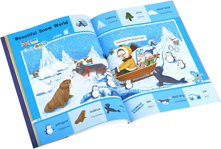 Інтерактивна навчальна книга Smart Koala 200 ПЕРШИХ СЛІВ (2 сезон) (SKB200BWS2)фото2