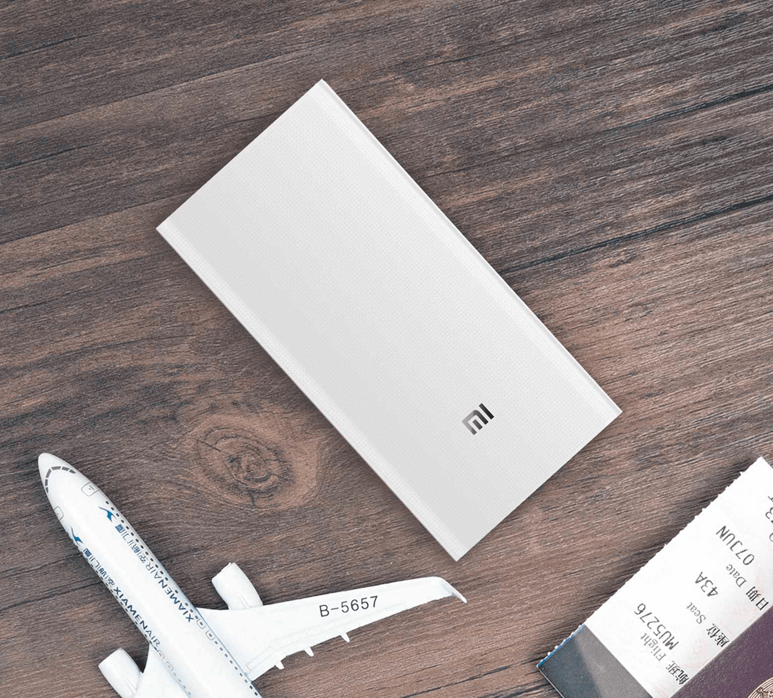 Портативный аккумулятор Xiaomi Mi Power bank 2 20000mAh White фото 6